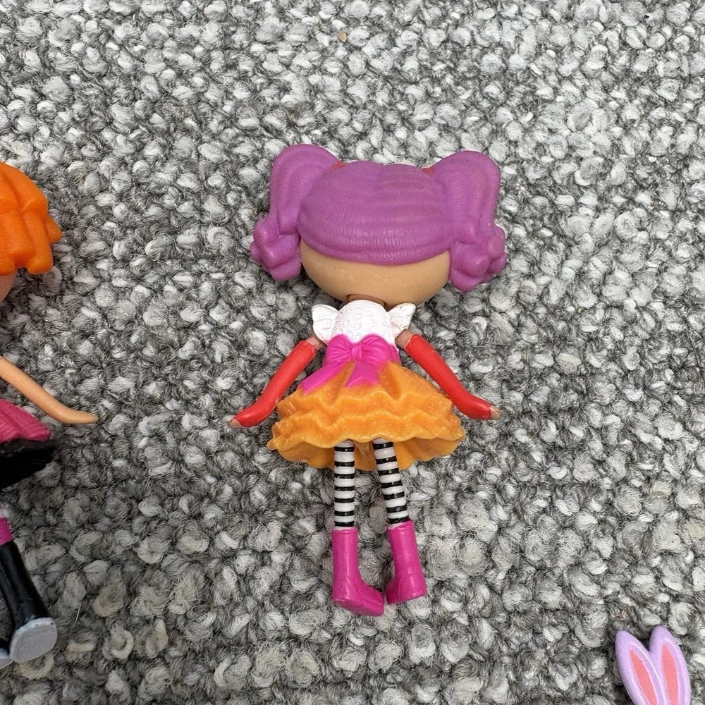 Lalaloopsy Mini Dolls 5 In All With Mini Animals EUC Great Collection - Picture 7 of 12